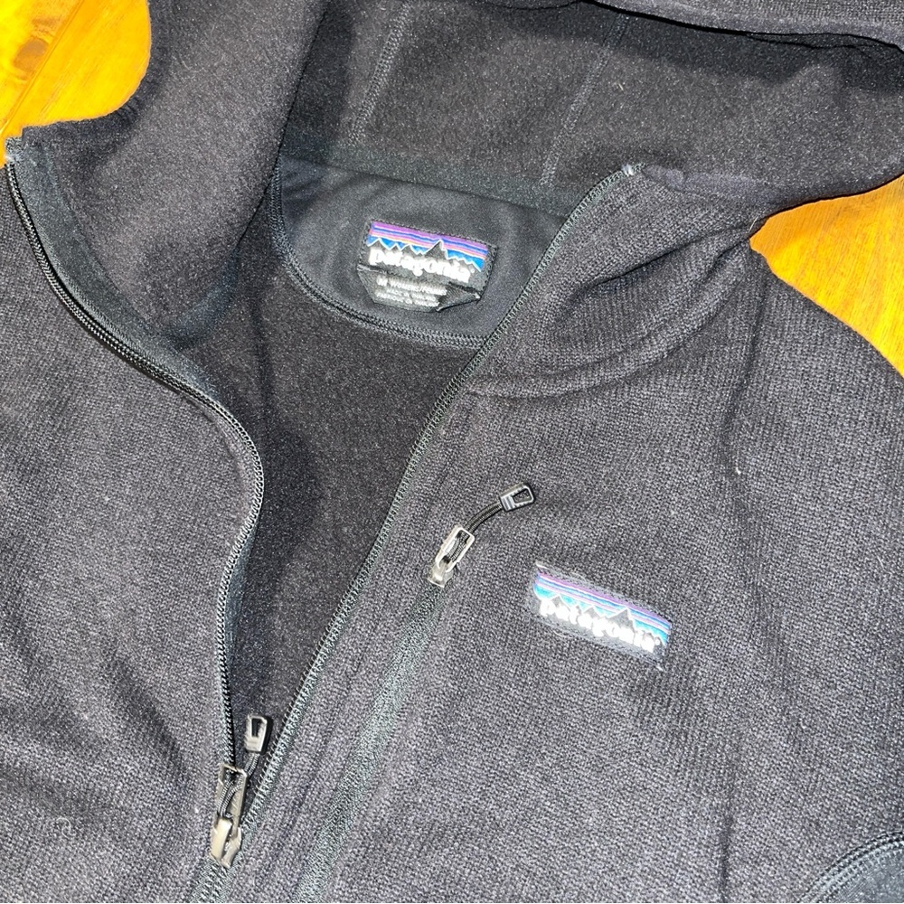 Patagonia Better Sweater hooded full zip jacket women's medium - Picture 7 of 7